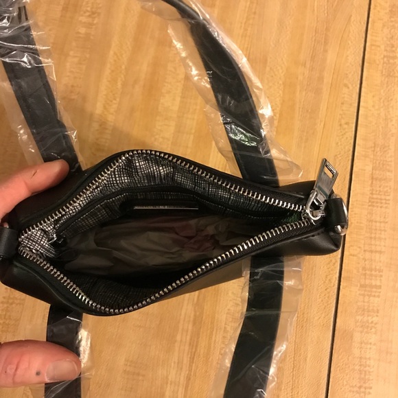 Madison West black bag purse vegan leather - Picture 2 of 4